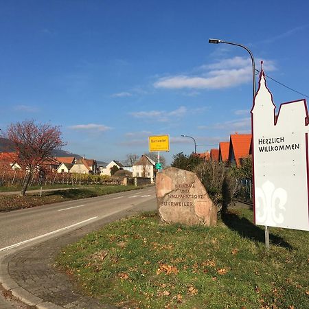 Ferienwohnung Suedpfalzblick Burrweiler Kültér fotó