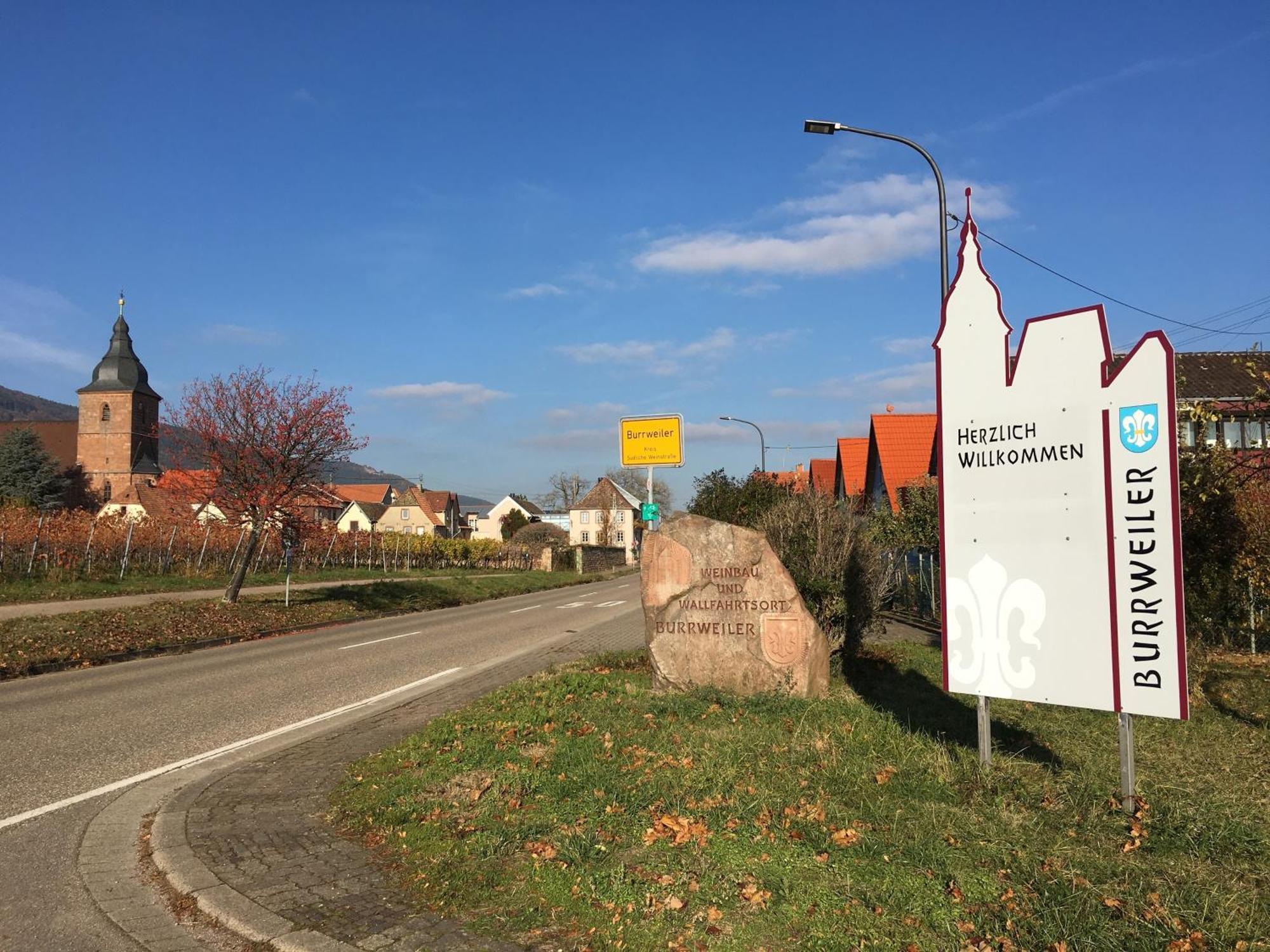 Ferienwohnung Suedpfalzblick Burrweiler Kültér fotó