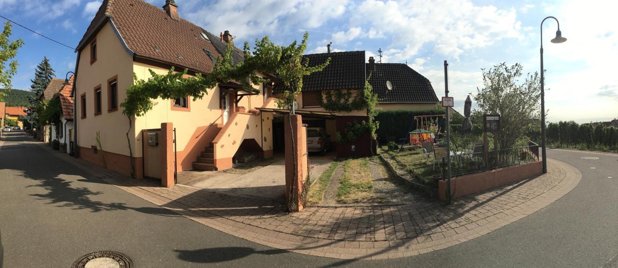 Ferienwohnung Suedpfalzblick Burrweiler Kültér fotó